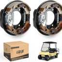 10L0L Golf Cart Brake Assembly, Rear Brake Cluster Driver Side & Passenger Side fit Club Car DS & Precedent 1995-Up,EZGO 1982-Up,fit Yamaha 1982-2006, OEM# 101823301, 103380202, 17081G1, J17-27209-00