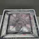 4 Light Chandelier, Industrial Ceiling Light Black Lantern Light Fixtures with Farmhouse Metal Cage Adjustable Height Rustic Geometric Hanging Light E12 Base for Kitchen Island, Entryway, Indoor