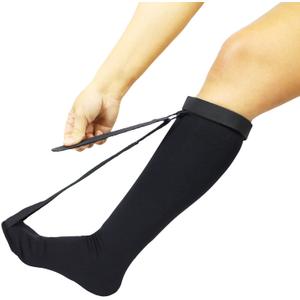 Plantar Fasciitis Stretch Sock Non Slip Calf Night Relief for Heel High Arch Pain Achilles Tendonitis Therapy Foot Support Sleeve Stretcher Compression Sleeve Men Women Ultrastretch Night Sock (Medium)