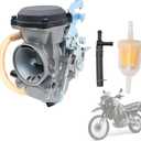 XQSMWF Carburetor carb Compatible With Kawasaki KLR650 1987-2007 Compatible With Kawasaki KLX650 1992-1996#15001-1327