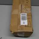 JARELING Artificial Peonies Silk Flowers in Glass Vase Faux Flowers Bouquets Modern Penoy Arrangement 4 Pack for Home Decoration Table Centerpiece (Purple)