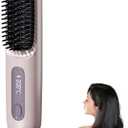 Go Brush Pro 2026 Hair Straightener Brush 300 Million Negative Ionic Portable Cordless Hair Straightener for Women with 4 Temps Fast Heating MCH Ceramic Coating Smooth Frizz  Free Hair Gift for Women