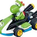 Carrera 64035 Mario Kart - Yoshi 1:43 Scale Analog Slot car Vehicle for GO!!! Electric and Battery Slot car Racing Track