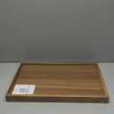 VaeFae Acacia Bed Table Tray, Wooden Breakfast Tray with Folding Legs, Bed Tray for Eating and Laptop, Eating Trays for Bedroom (Large Size)