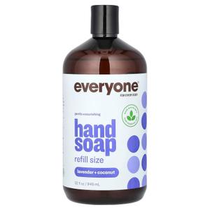 Everyone Lavender & Coconut Hand Soap Refill, 32 FZ (1 Ounce (Pack of 1))