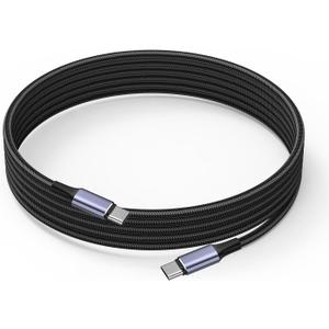 10 ft USB C Camera Tether Cable for Canon R5/R8/R6, USBC to USBC Tethering Charger for Sony A9 III/A1 II/A1/A9 II, Data Transfer for Nikon ZF/Z8/Z9
