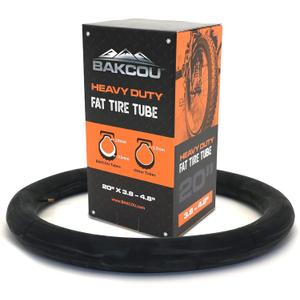 Bakcou Heavy Duty Fat Tire Tube 20", 3.8-4.8"