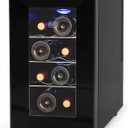 BLACK+DECKER BD60026 Wine Cellar with LED Display (8-Bottle Capacity)