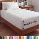 Extra Deep Twin XL Sheet Set - 4 Piece Breathable and Cooling Sheets - Hotel Luxury Bedding for Women, Men, Kids & Teens - Easy & Secure Fit - Soft, Wrinkle Free and Comfy Extra Deep Pockets  White