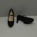 DREAM PAIRS Women's Pumps Close Toe Classic High Heels Round Toe Comfortable Low Platform Mary Jane Dress Shoes (9)