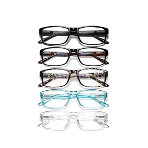 Gaoye Professional Reading Glasses for All Day - Computer Readers with Blue Light Protection - Value Pack, +2.25