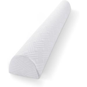 Ceekliybear 1-Pack Premium Foam Bed Bumpers for Toddler, Non-Slip Bed Rails for Toddlers for Twin, Queen, King Beds, Machine Washable Bumpers Cover for Easy CareSize52" x 7" x 5" (White)