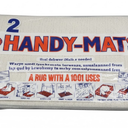 White Handy-Mats, Set Of 2