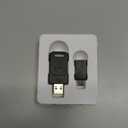 for Apple Carplay Wireless Adapter, 3X Fast Auto-Connect, No Latency, Plug&Play, Wireless Carplay Adapter, 2025 Mini Car Play Dongle for iPhone 6~17, Fit for 927+ Cars,USB A/C,Matte Black