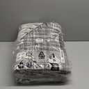 Ileading Washable Area Rugs 6x9, Grey Living Room Bedroom Rug Vintage Boho Non Slip Distressed Indoor Floor Carpet, Low Pile Under Table Mat for Dining Laundry Kids Nursery Play Room