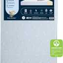 Serta Perfect Start Dual Sided Baby Crib Mattress & Toddler Mattress - Waterproof - 6" Premium Sustainably Sourced Fiber Core - GREENGUARD Gold - Made in USA