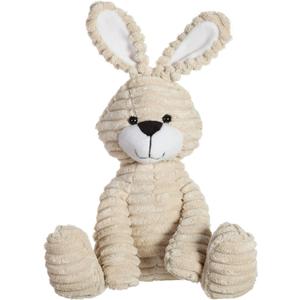 Apricot Lamb Toys Plush Corduroy Rabbit Bunny Stuffed Animal Soft Cuddly Perfect for Child Medium,12 Inches (Beige)