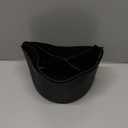 Silicone Crock Pot Liners,Slow Cooker Liners, 8 Quart Oval Reusable Crock Pot Divider Insert, BPA-Free, Dishwasher Safe(Black)