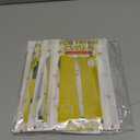 Frienda 3 Pcs Bat Birthday Party Supplies Bat Metallic Tinsel Foil Fringe Curtains Party Supplies Yellow and Black Backdrop for Birthday Decorations, 3.28 x 6.56 Inches