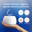 Zima Dental Pod PRO: New Ultrasonic Retainer Cleaner Machine. Market-Leading, Best Aligner Cleaner, Nightguard Cleaner, Mouthguard Cleaner, Denture Cleaner, Ultrasonic Cleaner for Oral Dental Care