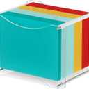 MaxGear Modern Acrylic Hanging File Organizer, Large (13.3 x 10.9 x 9.9 inches), Clear, Office Products
