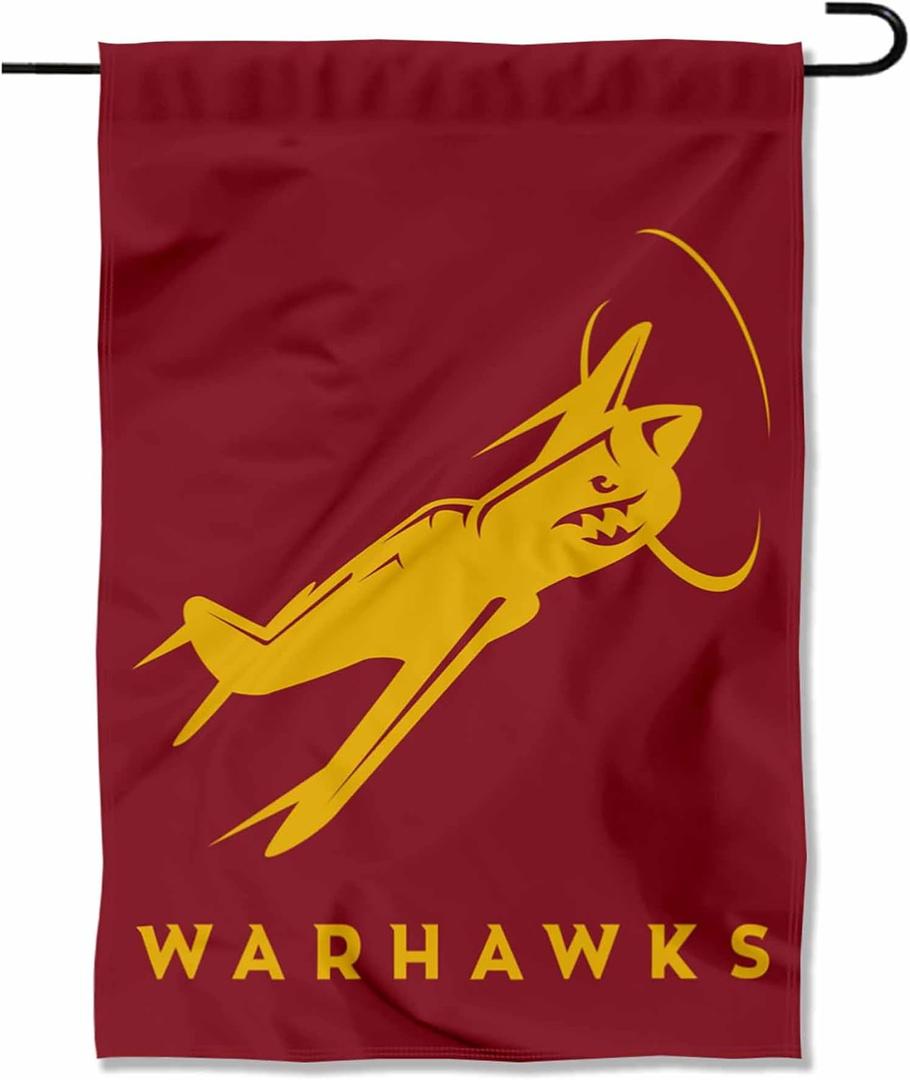 Louisiana Monroe Warhawks P-40 Warhawk Garden Flag