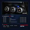 KELOKE Front HVAC Heater Blower Motor Fan Compatible with Mazda 3 2014-2018, 3 Sport 2014-2016, 6 2014-2021, CX-3 2016-2021, CX-5 2013-2022, with Fan Cage, Replace# 700296 PM4106