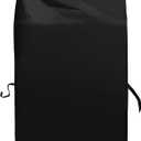 Grill Cover 30in, iCOVER Waterproof BBQ Covers for Two Burner Small Vertical Smoker, Lightweight Easy On/Off, Dustproof UV-Resistant Fit Grills with Collapsed Side Tables