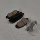 Akebono ACT1210A Ultra-Premium Ceramic Front Disc Brake Pads , GREY