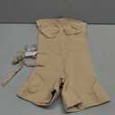 CtriLady Strapless Shapewear Bodysuit for Women Tummy Control Shapewear Seamless Full Body Shaper with Removable Straps (Beige, M)
