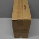 JOYBOS Bathroom Trash Can with Lid, Small Garbage Can, 10L Dogproof Slim Plastic Narrow Trash Bin with Pop-up Lid for Toilet, Office, Bedroom, Living Room, White (1 Pack (2.7 Gallon))