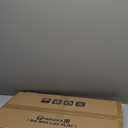 10x20 Picture Frame Set of 2, Rustic Black Wood Frame with Real Glass Collage Frame, Display Pictures Three 5x7 With Mat or 10 x 20 Without Mat - Horizontal or Vertical Wall Mounting