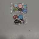 Flutesan 20 Pcs Glass Holiday Magnet for Whiteboard, Mini Decorative Seasonal Magnets, Winter, Dishwasher Whiteboard Blackboard Classroom Office