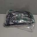 Paxiland Clear Backpack Stadium Approved 12×12×6 with Reinforced and Wider Shoulder Straps, Small Clear Bag for Schools, Concerts, Work, Festivals and Sporting Events - Black