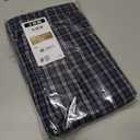 Men's Incontinence Underwear - Washable, Leak Proof with Fly Opening - Protective Panties (Blue, L)