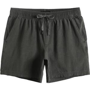 maamgic Men's 5 inch Inseam Shorts Pull-On Relaxed Fit Comfort Stretch Short Shorts with Pocket, Small