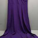 MUSHARE Women's V Neck Sleeveless Split Formal Dress Cocktail Party Prom Long Dresses, XL