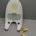 Baby Bath Support, Ergonomics Infant Bath Support Tub Multifunctional for Household (Pearl White)