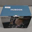 HUBOOK Baby Car Camera 7 Inch Split Screen with Dual Seat Cameras, Night Vision, HD 1080P  USB Powered Easy Install Rear Facing Baby Car Monitor  Perfect for 2Kids/Twins