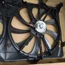 AUTOKAY Dual Condenser Cooling Radiator Fan for Toyota Camry 2012-2017 2.5L L4 Engine Replace TO3115169 622760