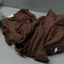 Wrap Around Dust Ruffle Bed Skirt - Brown - for King Size Beds with 15 Inch Drop - Easy Fit Elastic Strap - Adjustable Pleated Bedskirt w/Brushed Fabric - Wrinkle Free - for Women, Men, Kids & Teens