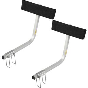 VEVOR Boat Trailer Guide on, 2PCS, Short Bunk Guide-Ons Steel Trailer Guides w/Carpet-Padded Boards, Complete Mounting Accessories Included, for Ski Boat, Fishing Boat or Sailboat Trailer