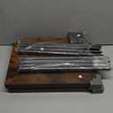 HOOBRO End Table, Small Side Table, Nightstand with 2-Layer Storage Shelves, Sofa Table for Small Spaces, Living Room, Bedroom, Stable Frame, Easy Assembly, Rustic Brown BF09BZ01