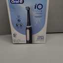 Oral-B iO Deep Clean Rechargeable Electric Powered Toothbrush, Icy Blue with iO Series 3 Limited, 2 Brush Heads and Travel Case - Pressure Sensor to Protect Gums - 3 Cleaning Settings - 2 Minute Timer (1 Count (Pack of 1))