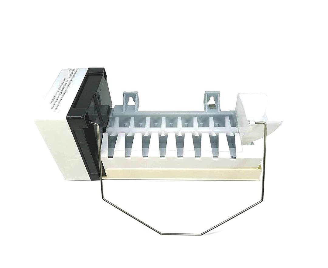 Compatible Ice Maker for Whirlpool WRB322DMBM00, WRB322DMBW00, WRB322DMBB00 Refrigerator Models - Undercounter Installation - Replacement Refrigerator Ice Maker - 8 Cube Capacity
