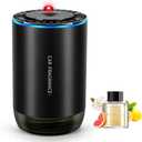 Kwak's Car Air Freshener Diffuser,Smart Rechargeable Aromatherapy Essential Oil Diffuser with Starry Sky Projection,Mini Portable Suitable for Car, Home and Office