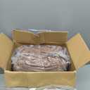 Geniospin Brown Queen Comforter Set - 7 Pieces Comforter Queen Size, Solid Bedding Set for All Season, Textured Bed in a Bag with Sheets