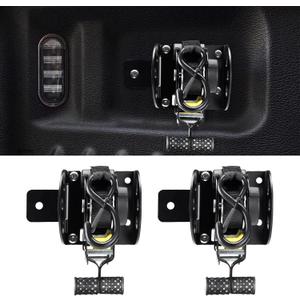 Hifybaty Retractable Ratchet Straps Compatible with 2022-2025 Ford Maverick Retracting Straps Auto Retract Securing Strap Tie Down System for 2024 Maverick Truck Bed Accessories