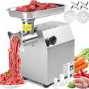 1.15HP Commercial Meat Grinder #12,264 Lbs/H Sausage Stuffer Machine
