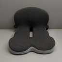 Buttocks Cushion for Office Chair Memory Foam Seat Pad for Butt Support Tailbone Relief Ergonomic Chair Cushion for Home Car Travel or Work (Classic Black)